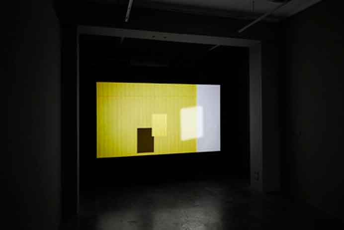 Wang Yahui 王雅慧 - Notebook, single channel video / paper, 264 x 148 cm - 2020 Wang Yahui 王雅慧 - Notebook, single channel video / paper, 264 x 148 cm - 2020
