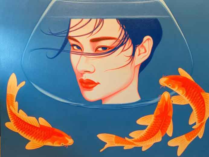 Xu Deqi 许德奇 - Oil painting 100 x 130 cm - 2014 Xu Deqi 许德奇 - Oil painting 100 x 130 cm - 2014