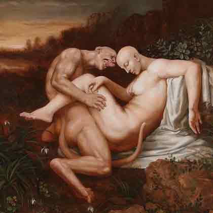 Xue Jiye 薛继业 - Untitled - Oil painting Xue Jiye 薛继业 - Untitled - Oil painting