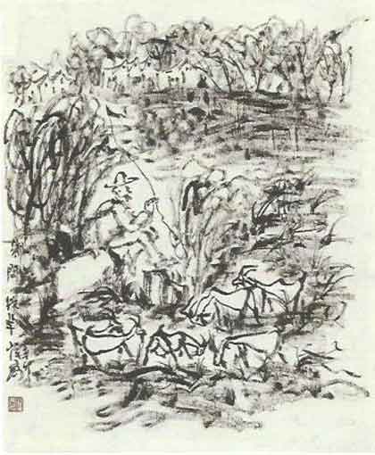 Yang Xiaomin 杨小民 - La campagne - 60 x 48 cm - 2011Du 25.09 au 11.10 2015 Yang Xiaomin 杨小民 - La campagne - 60 x 48 cm - 2011Du 25.09 au 11.10 2015