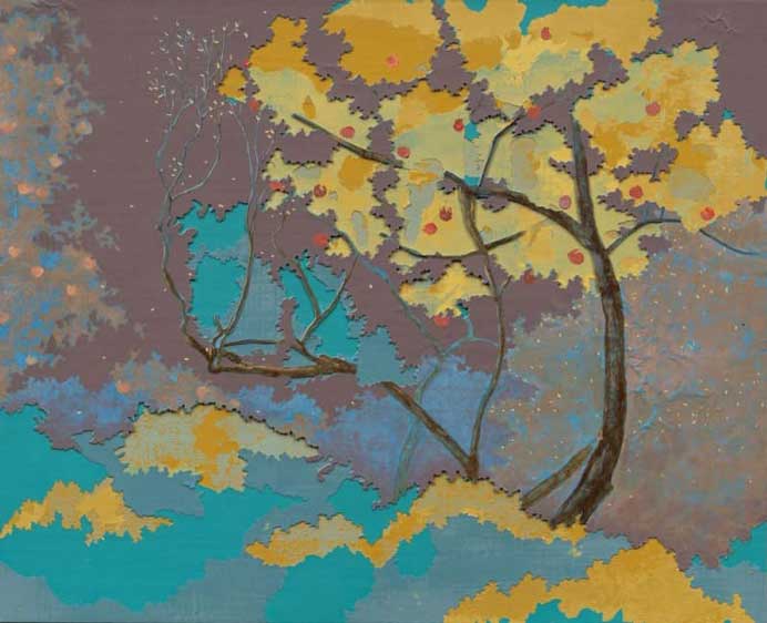 Yeh Chih-Hang 葉志航 - 向晚的山路 壓克力顏料 46 x 61 cm - 2023 Yeh Chih-Hang 葉志航 - 向晚的山路 壓克力顏料 46 x 61 cm - 2023