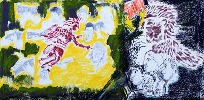 Zeng Zhaoman 曾昭满 - Painting on paper Zeng Zhaoman 曾昭满 - Painting on paper