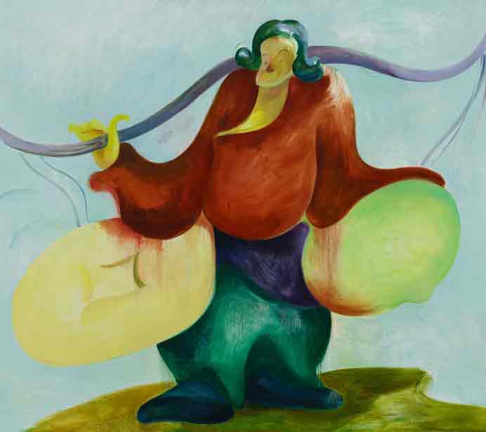 Zhai Liang 翟倞 - - Blessing - Oil on canvas 210 x 235 cm - 2022 Zhai Liang 翟倞 - Blessing - Oil on canvas 210 x 235 cm - 2022