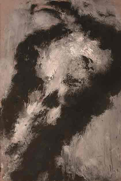  Zhang Fangbai  张方白 -  Eagle 014.6  - Oil on canvas  -  2014