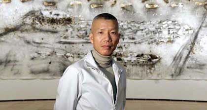  Cai Guo-Qiang 蔡国强  -  portrait  -  Chinesenewart