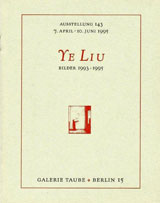 Liu Ye - Bilder 1993-1995  