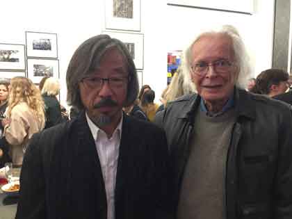 Huang Rui  黄锐 with Michel Nau  -  Paris 2019