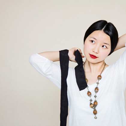  Wang Jojo  王梓乔  -  portrait © Steve Lauper  -  chinesenewart