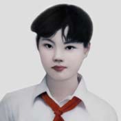 Yuan Yanwu  袁燕舞 - Youth self Portraits - Part 1 - 14years.