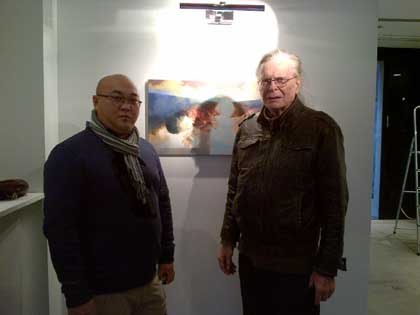 Jin Bo  金波 et Michel Nau  Paris 2014
