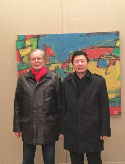 Wu Hua 吴华 with Michel Nau Wu Hua 吴华 with Michel Nau