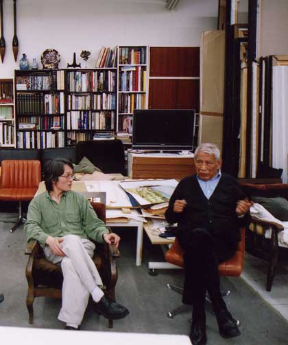 Chu Teh-Chun 朱德群 et Feng Xiao-Min  冯骁鸣