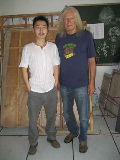 Wu Xiaoping 武小平 et Michel Nau - Nanjing 2012 Wu Xiaoping 武小平 et Michel Nau - Nanjing 2012