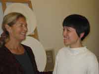 Danièle Sicard et Wang Yu