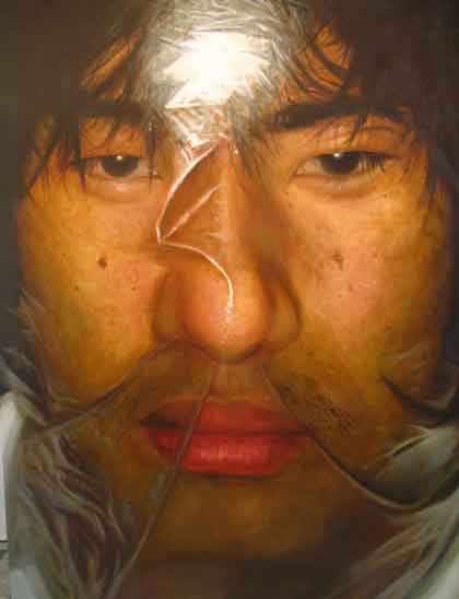 Guozheng Hao - oil painting 50 x 60 cm 2008