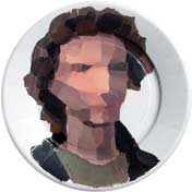 ©  Li Fang - série l'épique assiette -  n° 15 - 2010