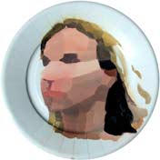 ©  Li Fang - série l'épique assiette -  n° 12 - 2010