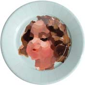 ©  Li Fang - série l'épique assiette -  n° 1
- 2010