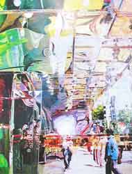 Zhongli Jin 金中利 - Ville aux miroirs - prix d'excellence - Sichuan 2000