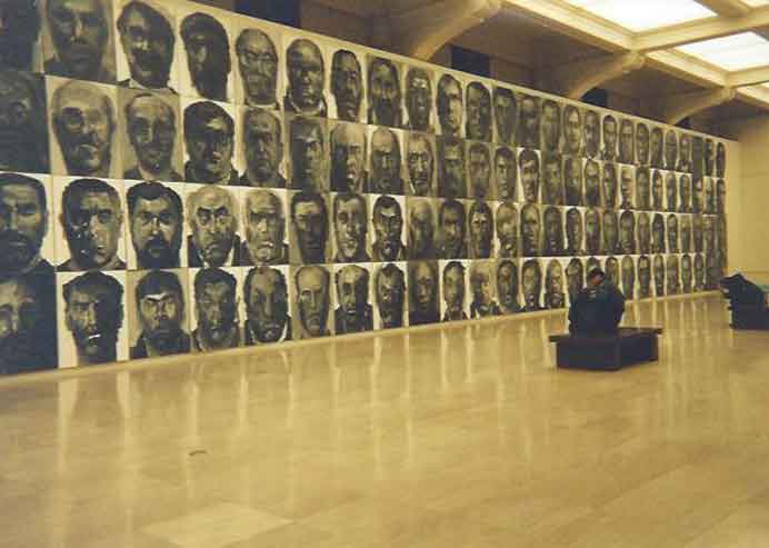 
严培明  Yan Pei-Ming  -  2005 Année France Chine  -  Shanghai Art Museum Exhibition 