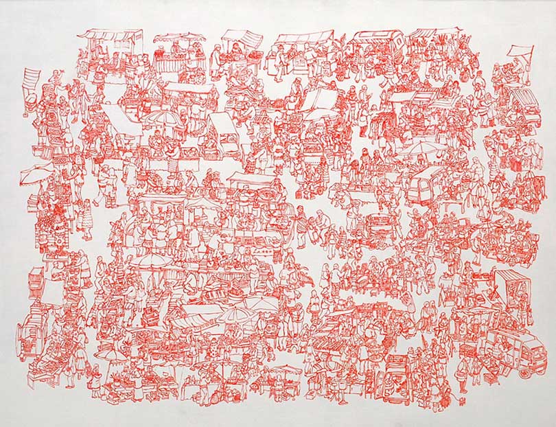 Tiantian Xu 徐天天 - marché d'Angers 2010