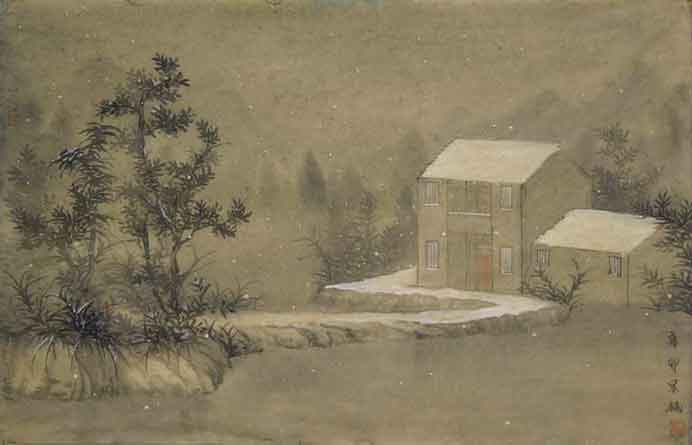 Wu Nan  吳楠  - ink and colour on paper