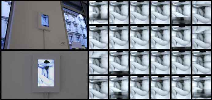 Chun-Yi Chang  張君懿  vues de l'exposition - corps à corps - galerie Angle Paris 2010