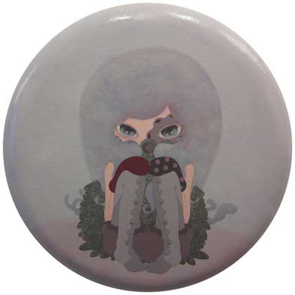 Chiu Chih-Wei 邱銍韋 - Be Fly Φ 60cm acrylique sur toile 2011