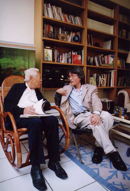 Zao Wou-Ki  赵无极 et Feng Xiao-Min  冯骁鸣